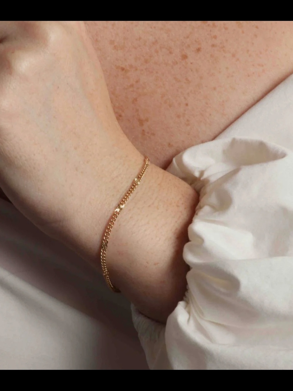 Delicate Gold Chain Bracelet - Women Jewelry